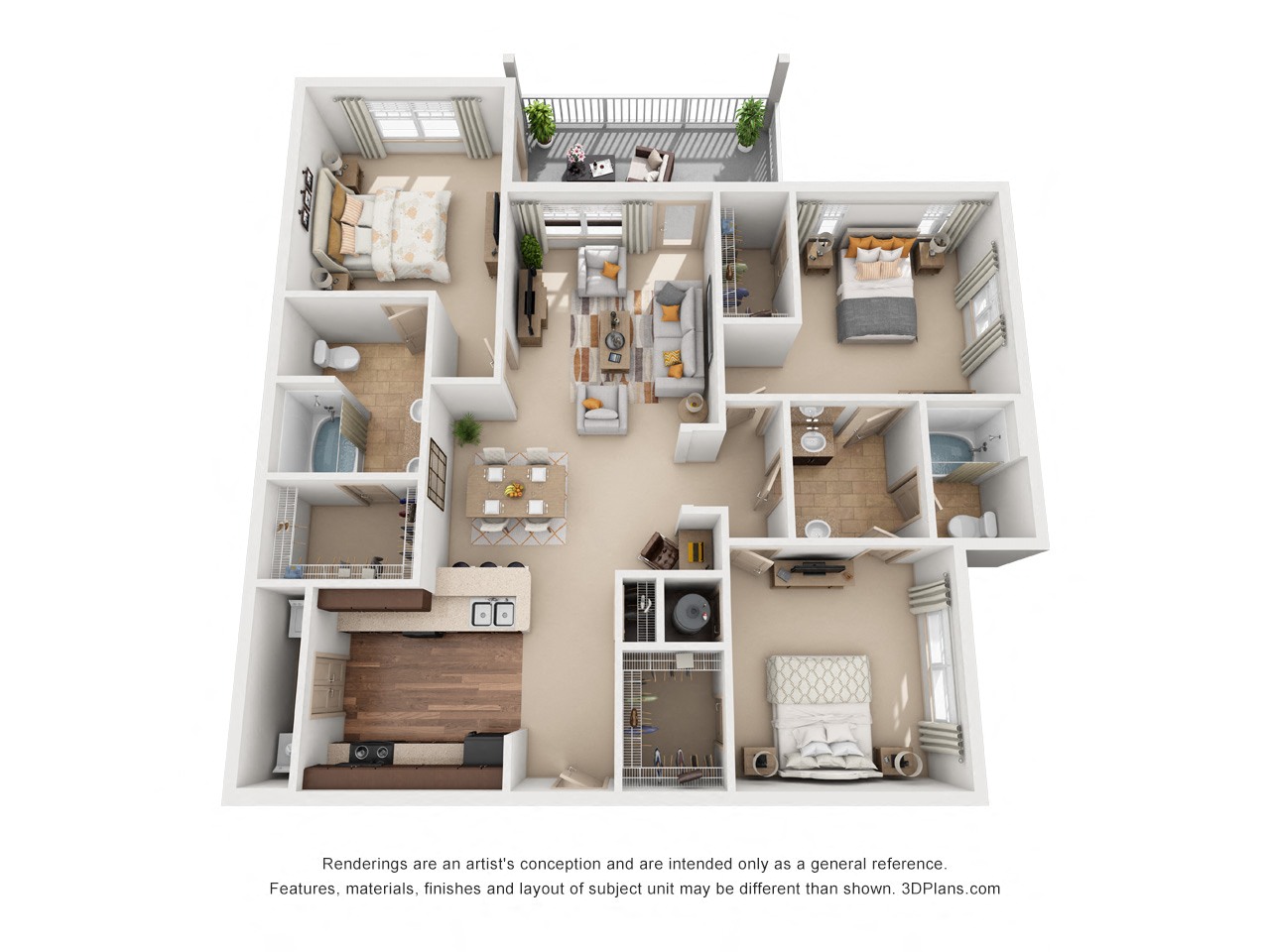 C1 - Fenway floor plan